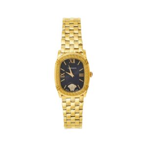 VERSACE NEW COUTURE GOLD JAUNE FOND NOIR